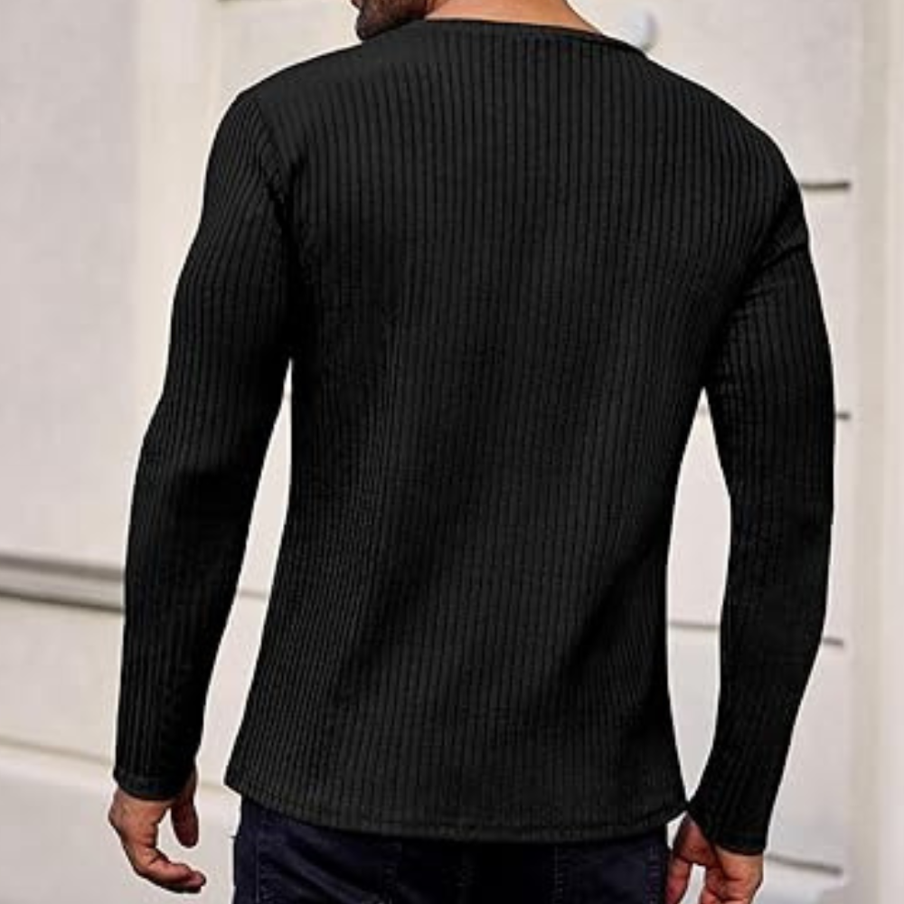 Simón® | Rib-knit sweater for men
