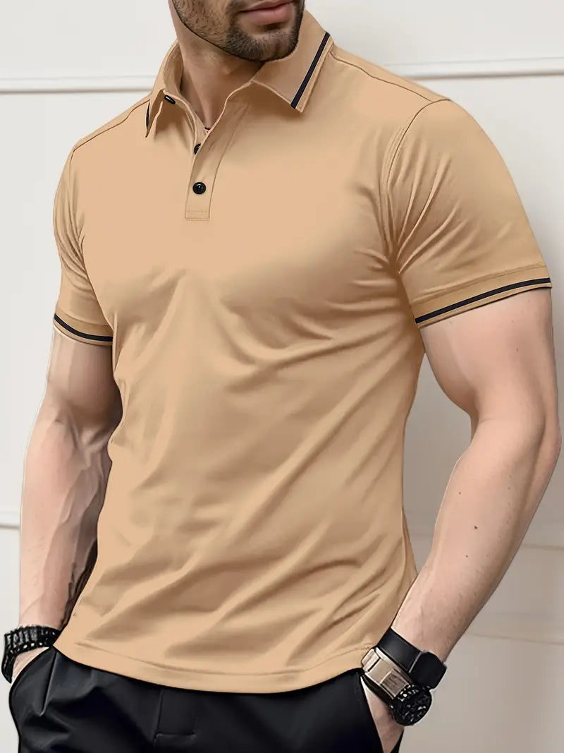 Lovell® | Breathable Golf Shirt With A Regular Fit For Spring