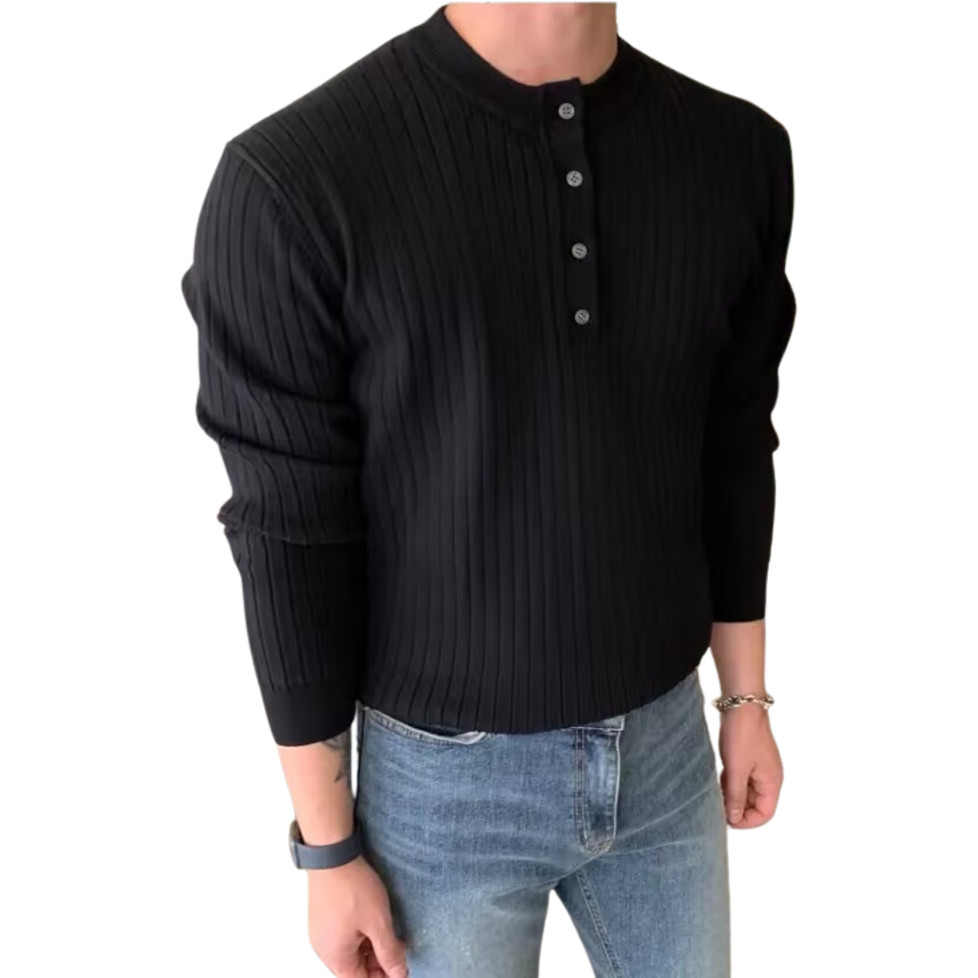 Fox® | Buttoned Sweater For Men