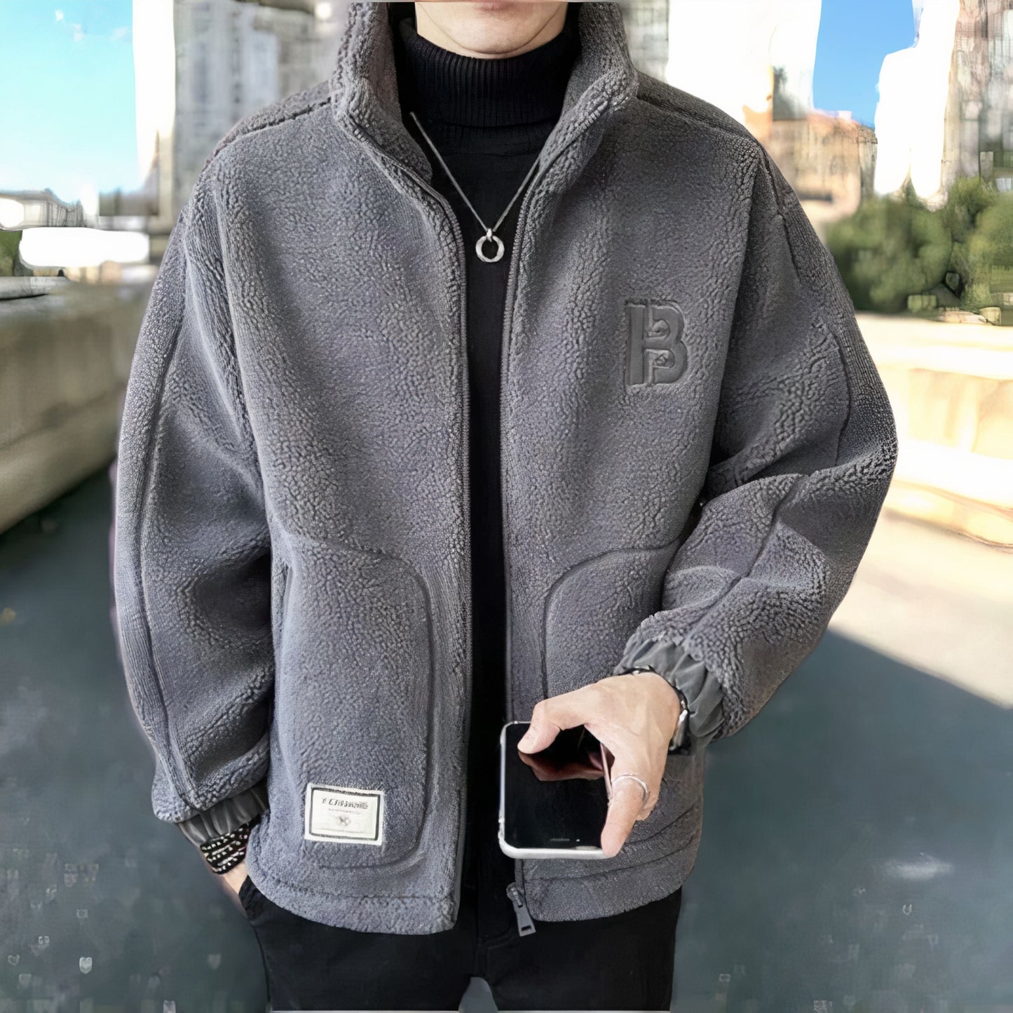 Tony® | Men's jacket with zip