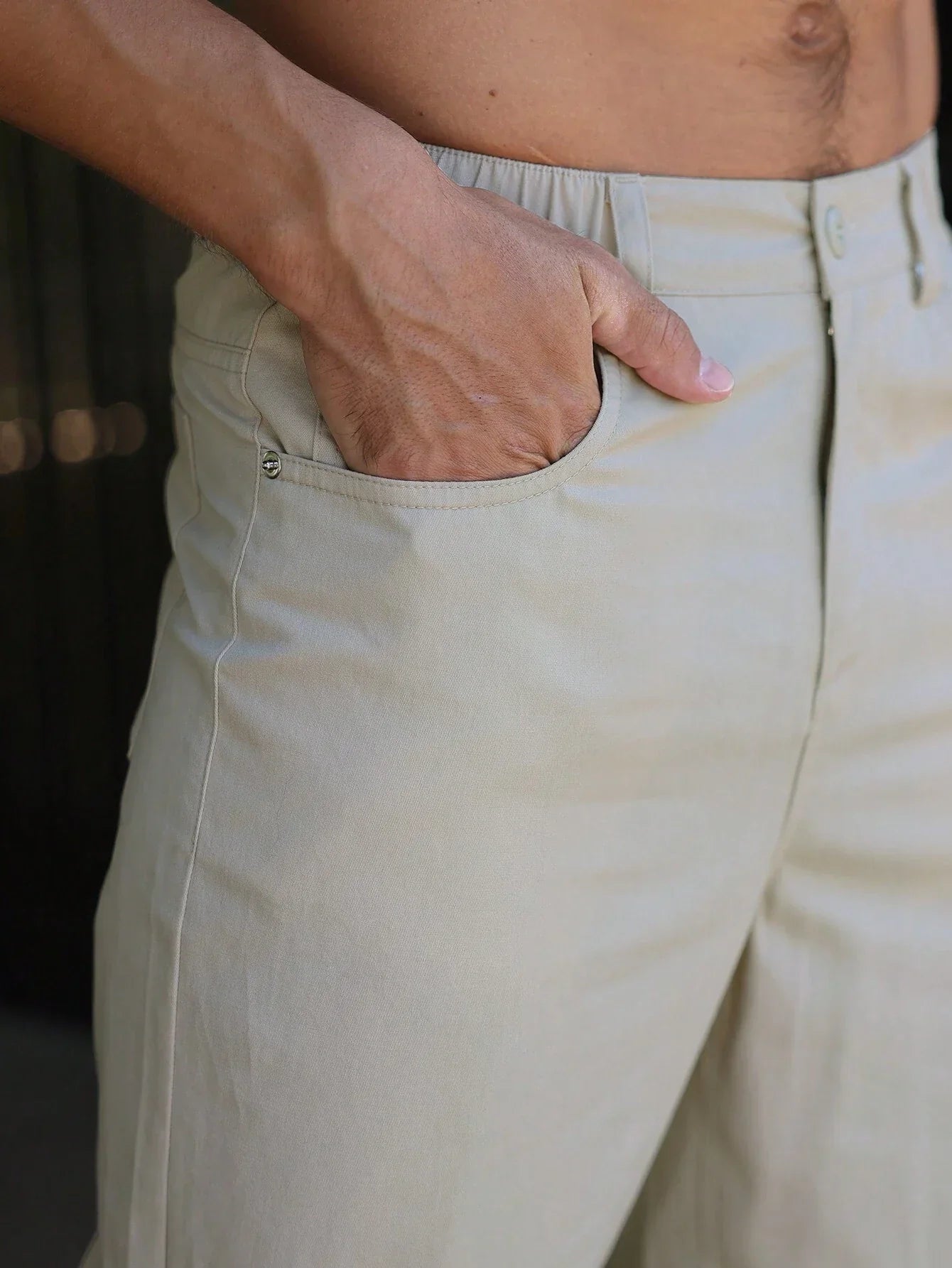 Zackery® | Plain Straight Leg Trousers for Men