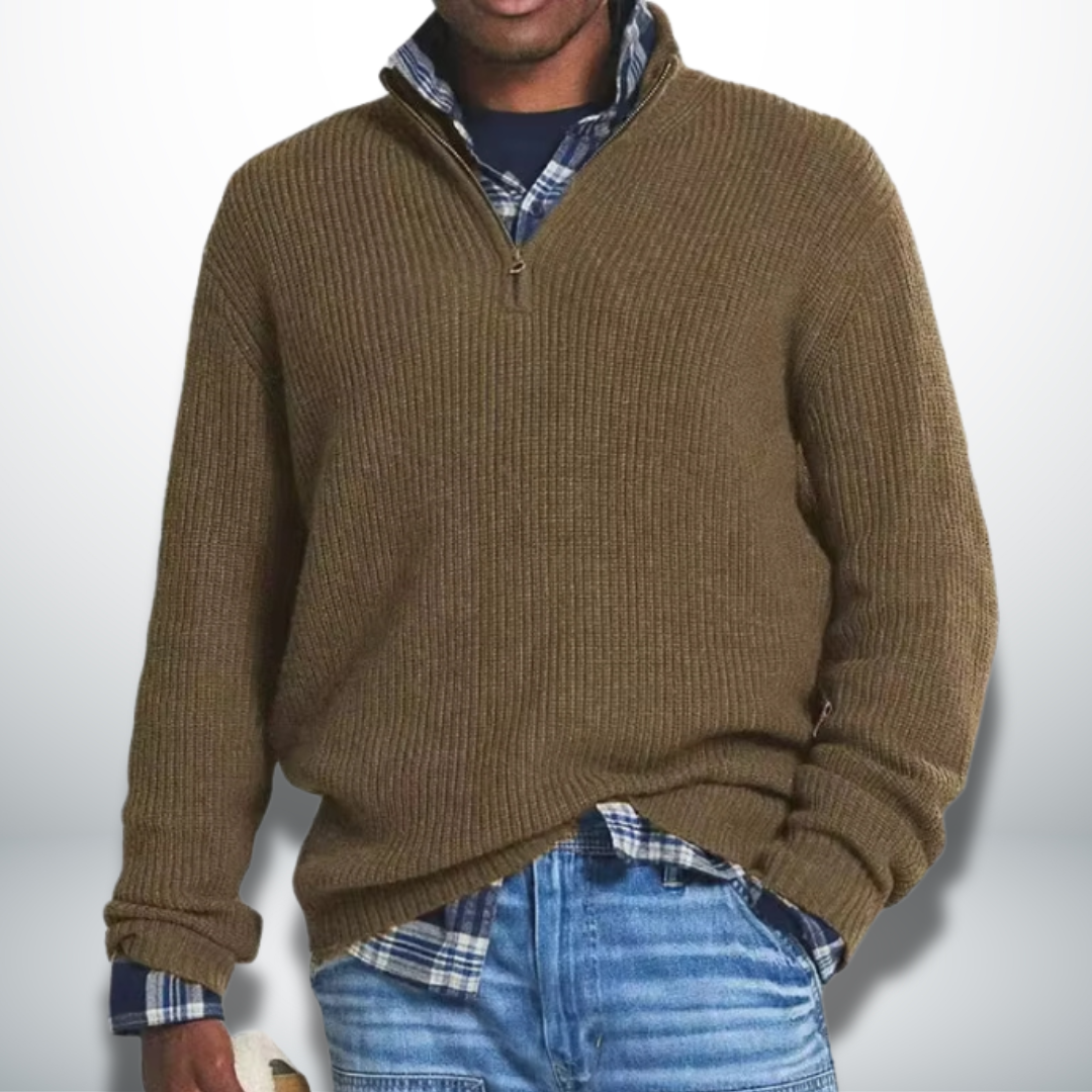 Camilo® | Warm sweater with collar
