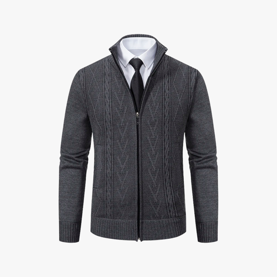 Christian® | Old Money Zipper Sweater