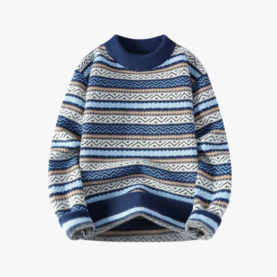 Saturnino® | Retro Pattern Sweater
