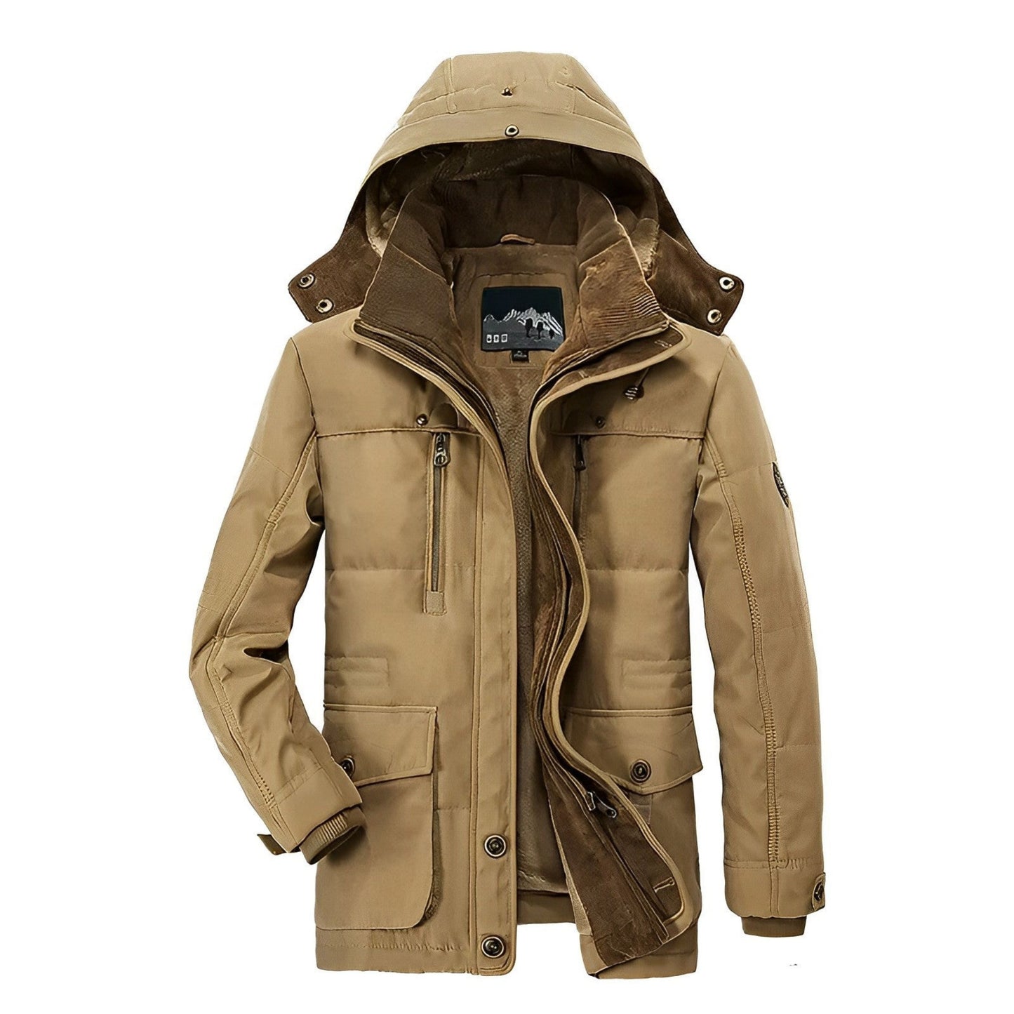 Alan® | Men's winter jacket with hood