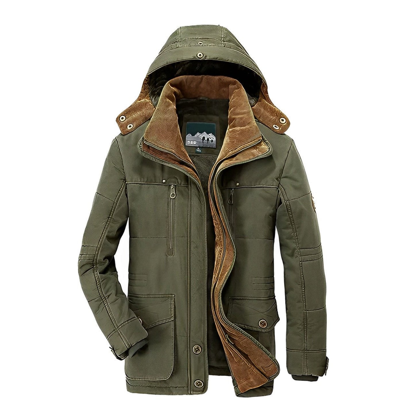 Alan® | Men's winter jacket with hood