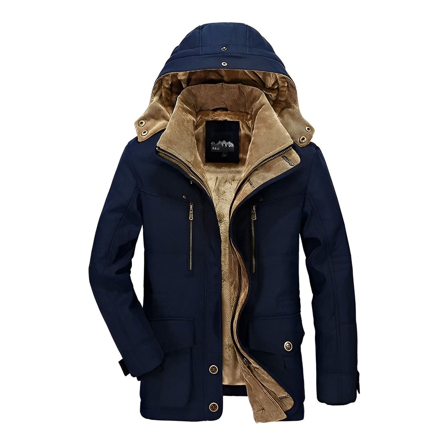 Alan® | Men's winter jacket with hood