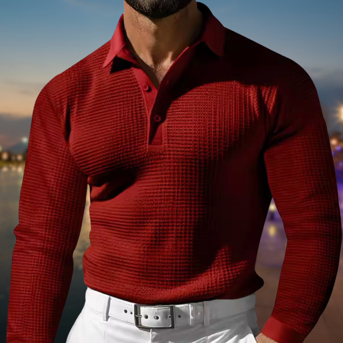 Jolyon® | Comfort Polo Sweater