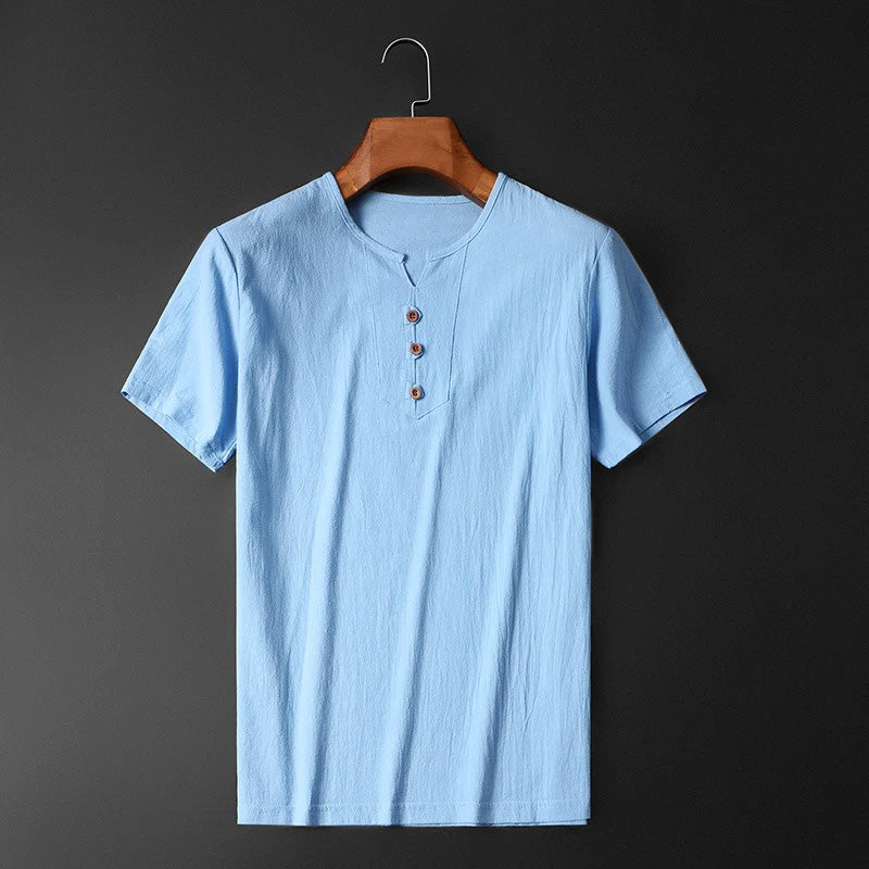 Rubén® | Cotton and linen T-Shirt