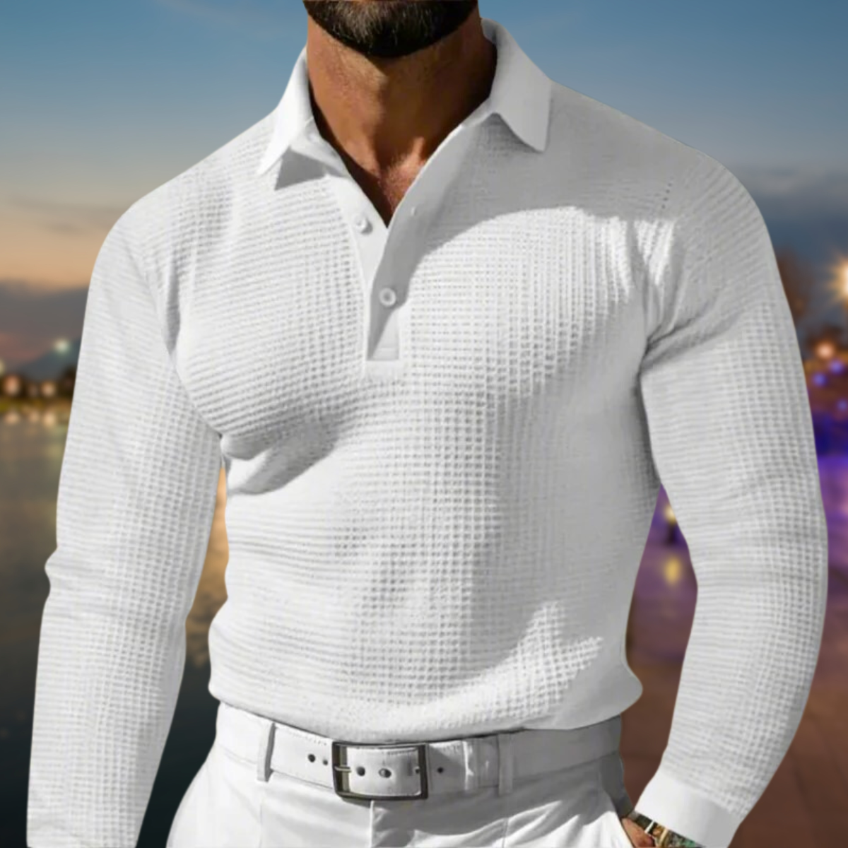 Jolyon® | Comfort Polo Sweater