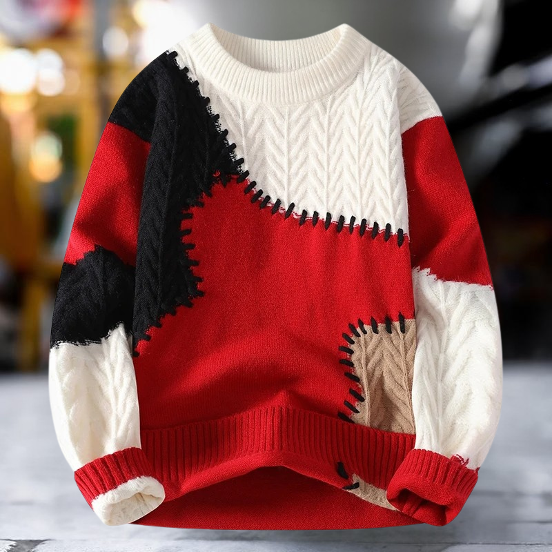 Alberto® | Warm, thick wool sweater