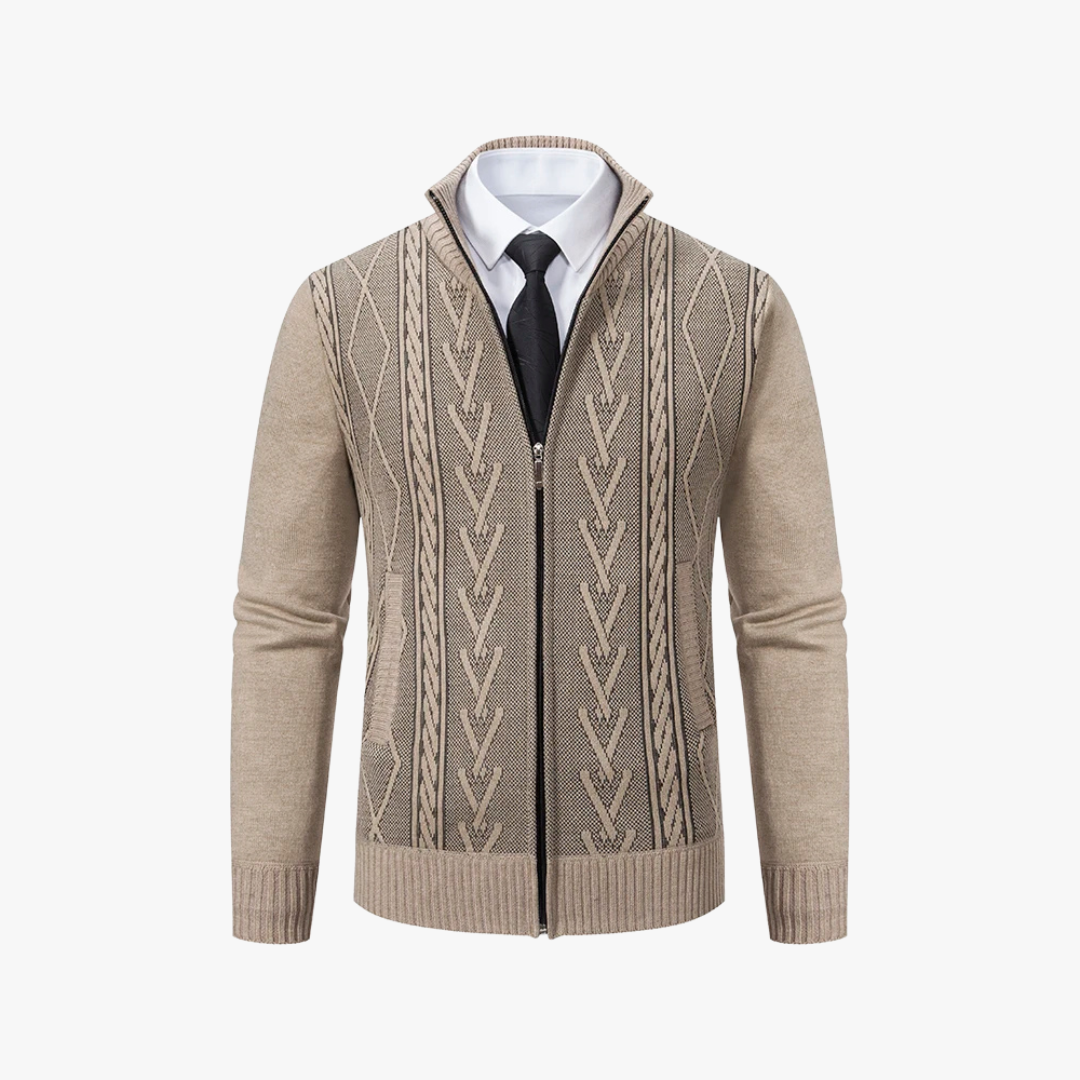 Christian® | Old Money Zipper Sweater