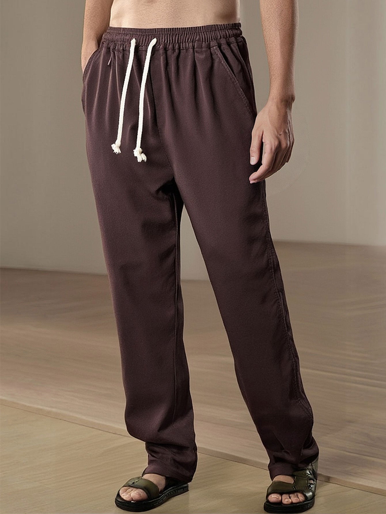 Filemón® | Straight Leg Linen Pants