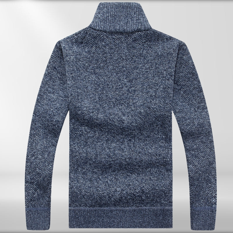 Diego® | Thicker Fleece Sweater With Half Zip