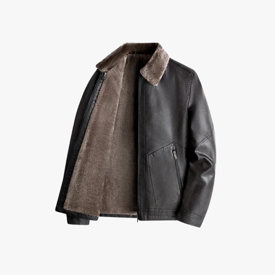 Remigio® | Sophisticated Leather Jacket