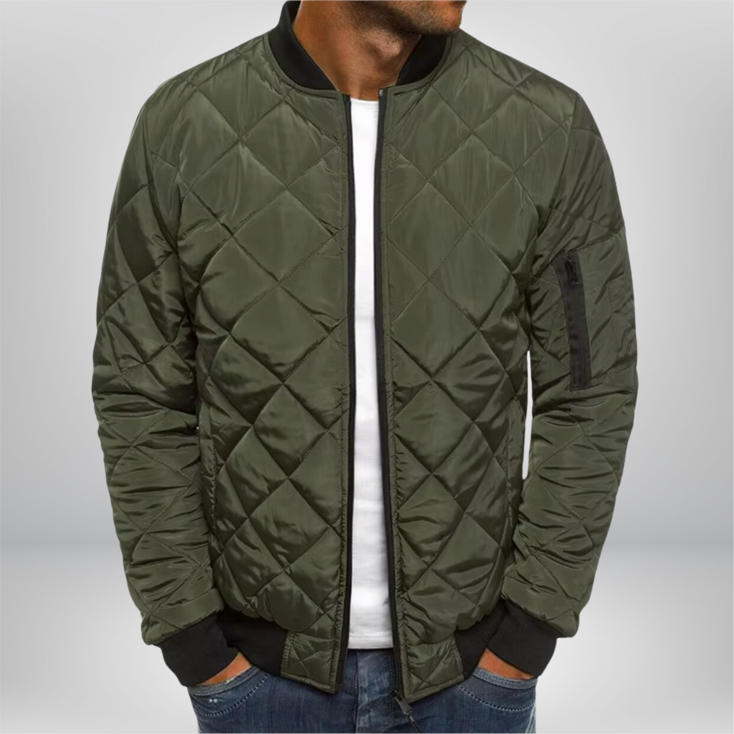 Pablo® | Quilted Bomber Jacket