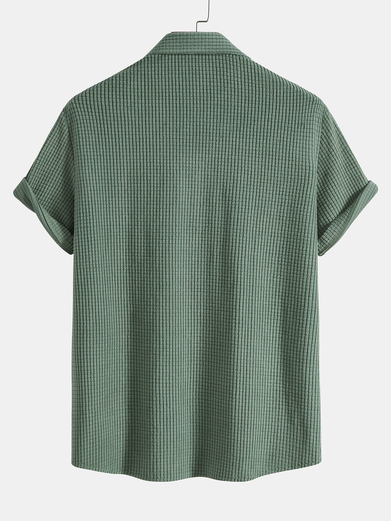 Adalhard® | Waffle Button Up Shirt & Shorts