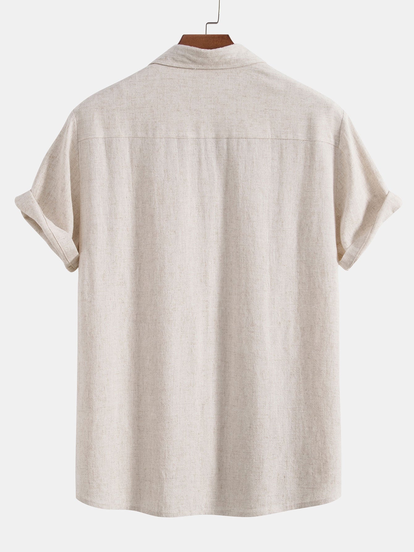 Zósimo® | Linen Rayon Blend Button Up Shirt & Straight Leg Linen Pants
