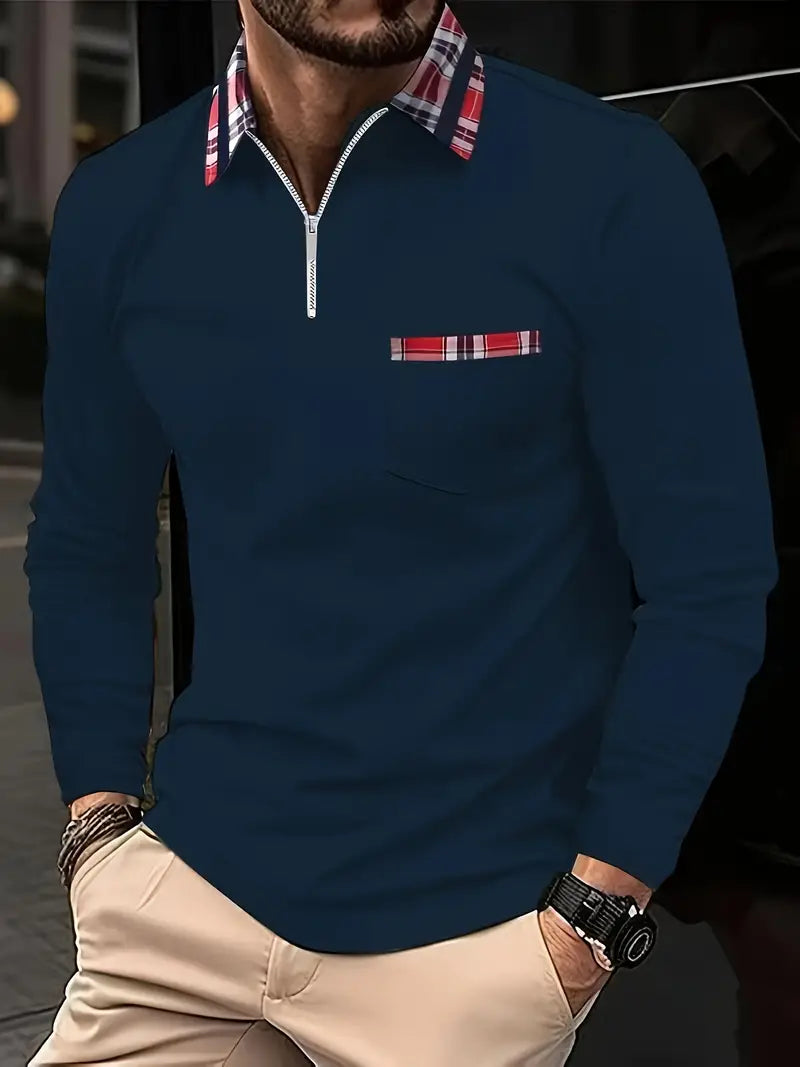 Loye® | Casual Long Sleeve Shirt In Vintage Style