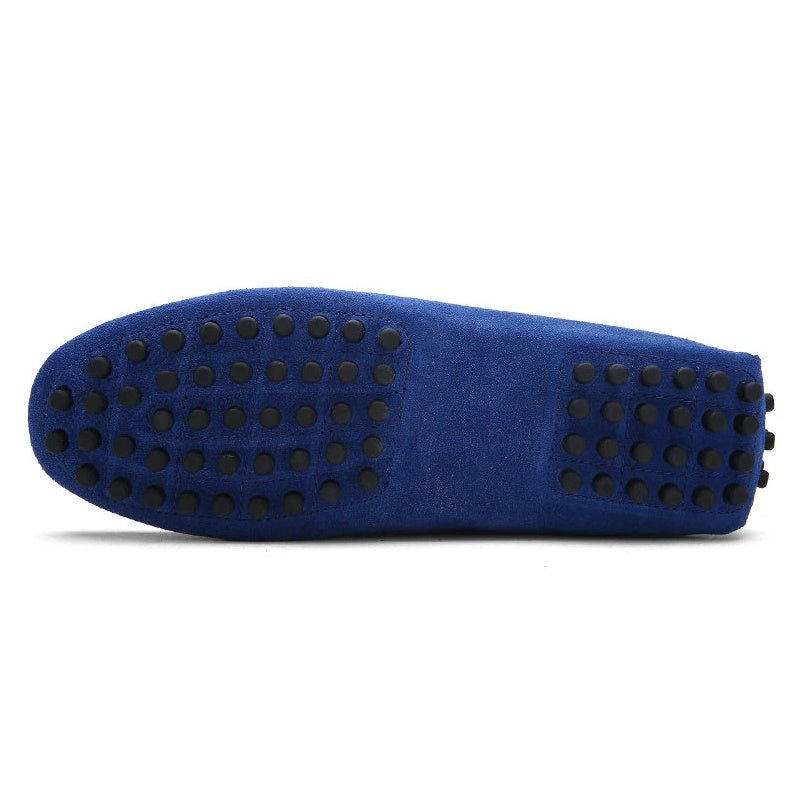 Zadoc® | Royal Blue Suede Loafer With Lace