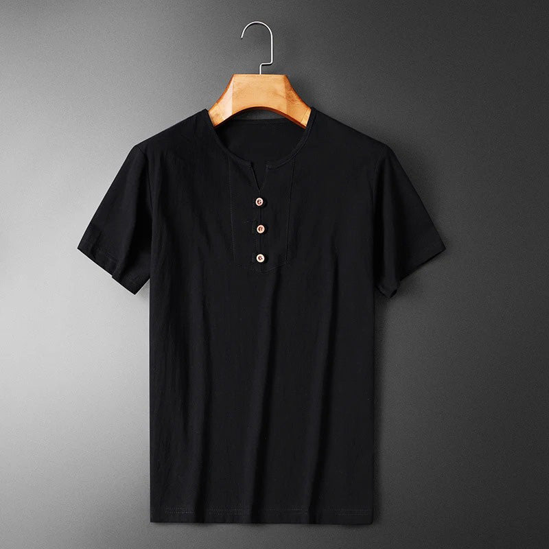 Rubén® | Cotton and linen T-Shirt