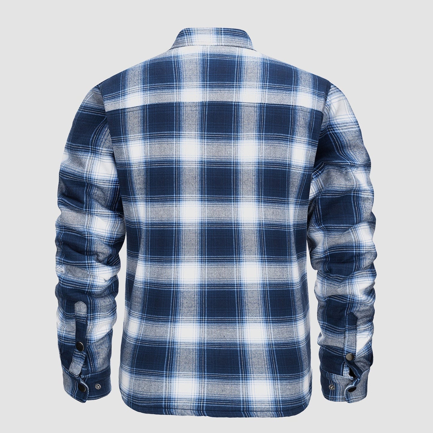 Edward® | Versatile design checked bomber jacket