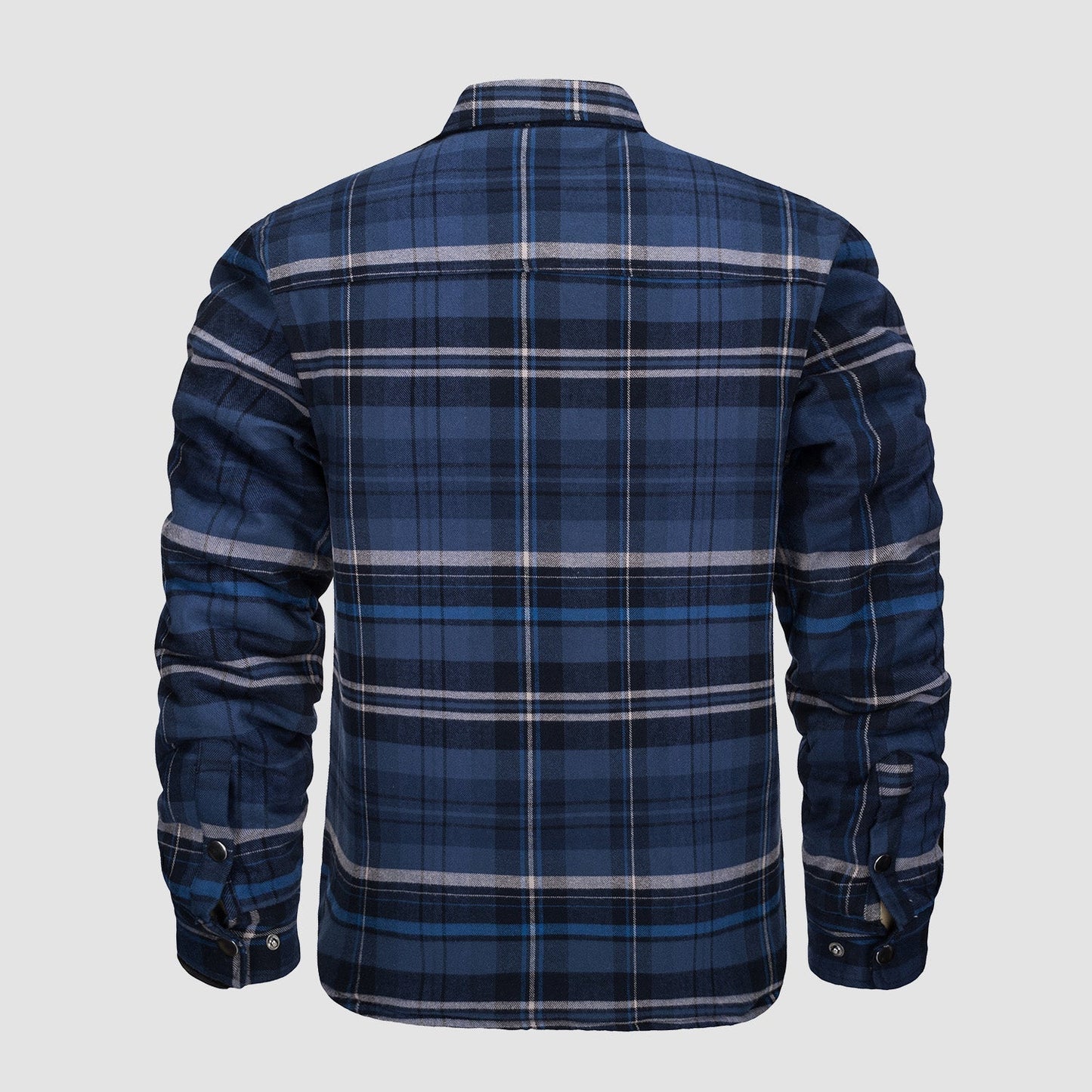 Edward® | Versatile design checked bomber jacket