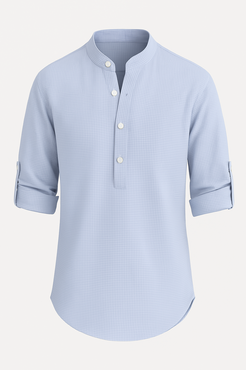Agaton® | THE HENLEY COLLAR SHIRT