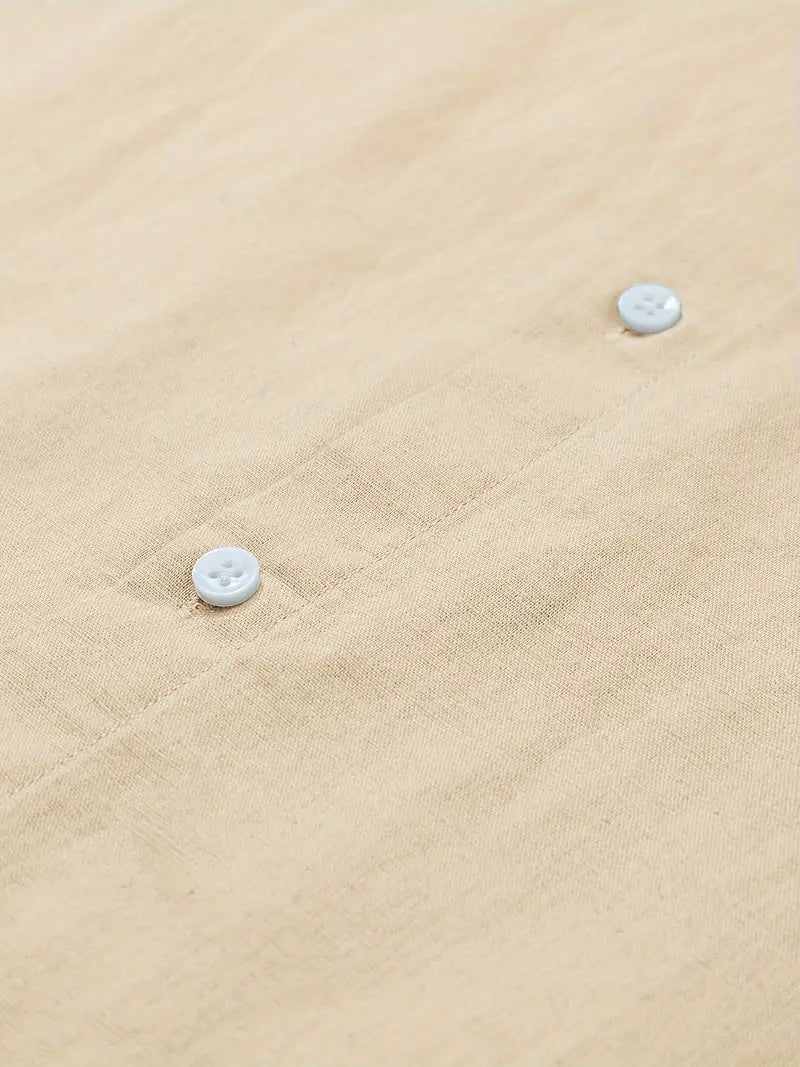 Lotis® | Casual Long-Sleeved Shirt With Button Placket