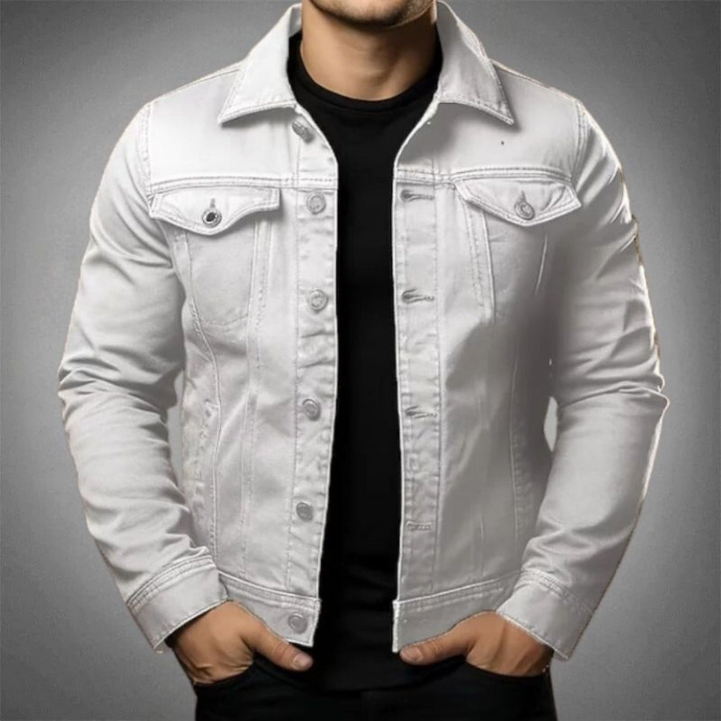 Sean® | Men's slim fit trucker jacket