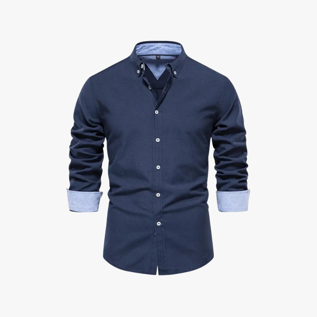 Lorenzo® | Cotton blend spring shirt
