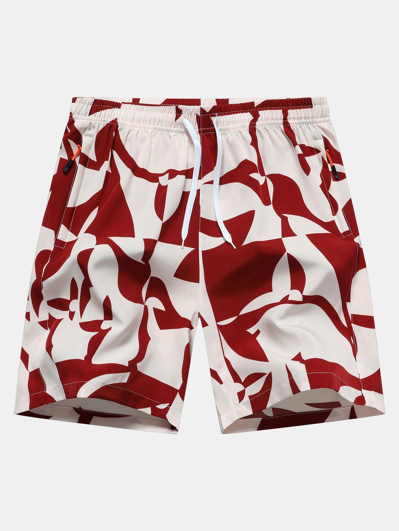 Jonathan® | Color Block Print Zipper Pocket Shorts