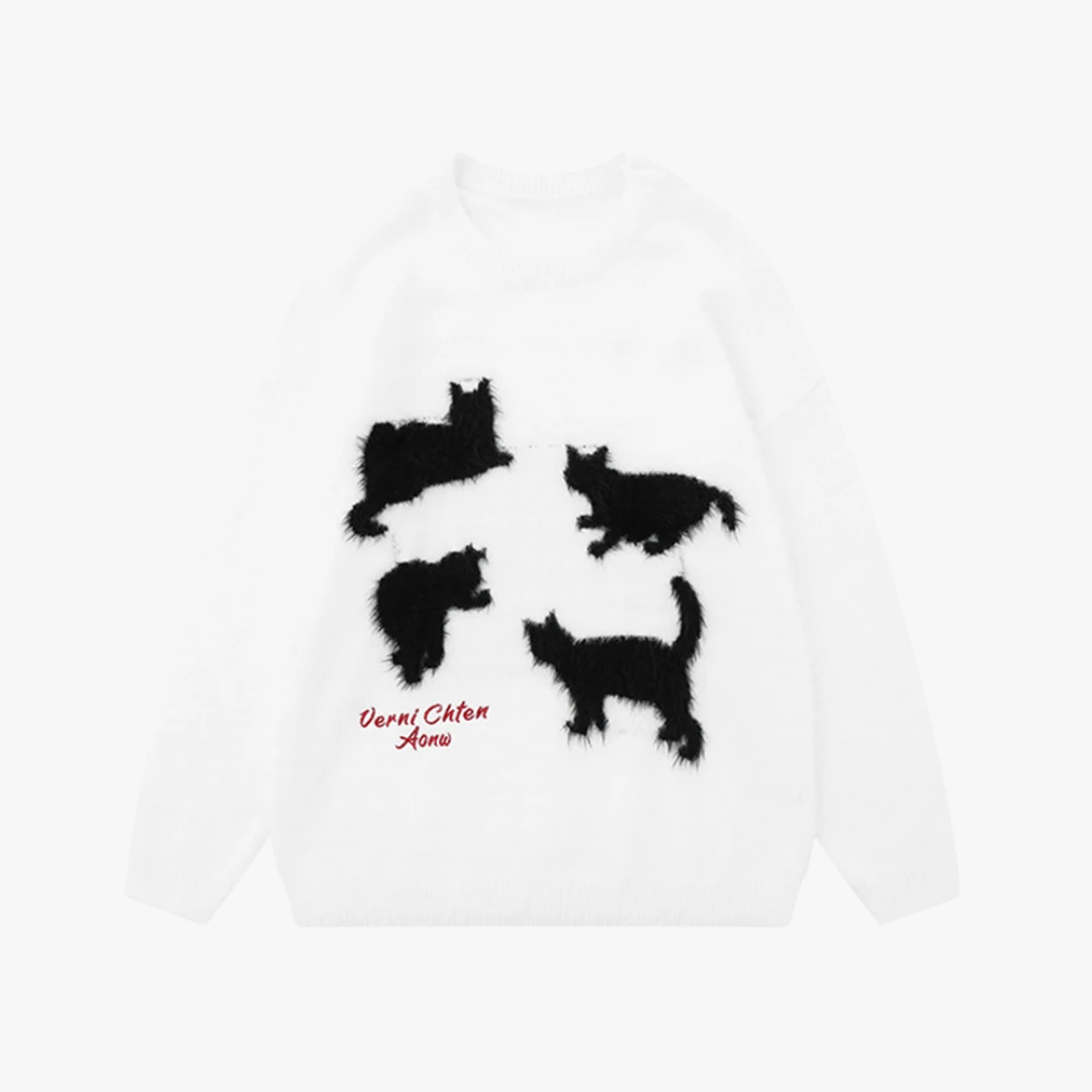 Loreto® | Fluffy Cats Sweater