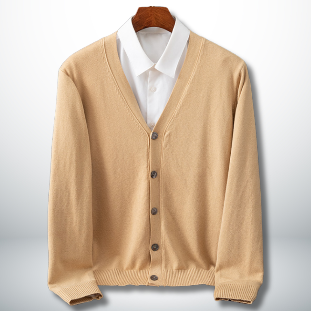 Américo® | Minimal and elegant cardigan for men