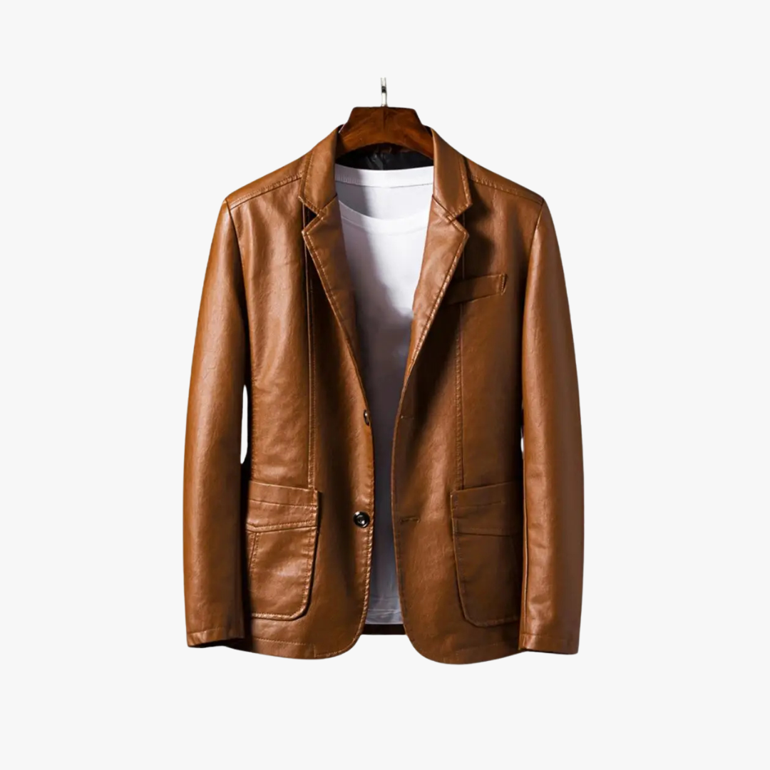 Leo® | Casual leather jacket
