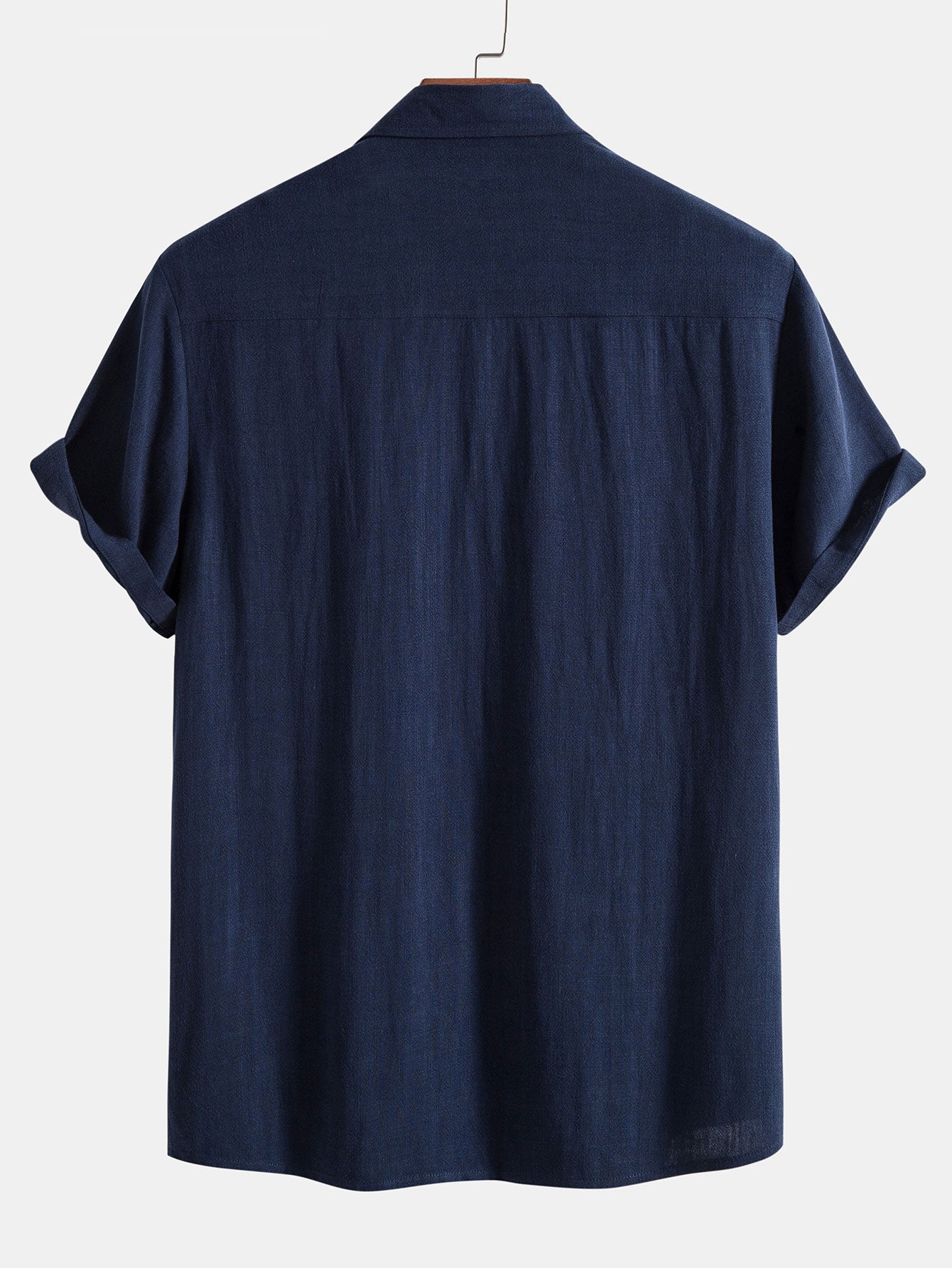 Adelhelm® | Linen Rayon Blend Button Up Shirt & Linen Drawstring Shorts