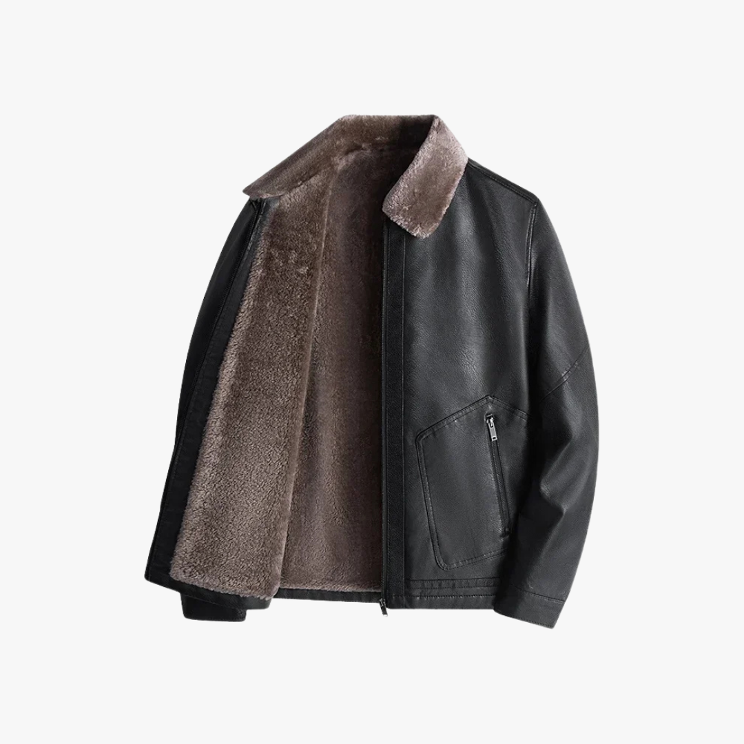 Remigio® | Sophisticated Leather Jacket