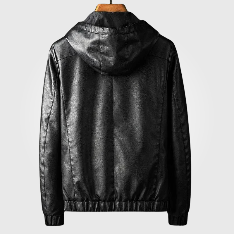 Darrien® | Leather Hoodie