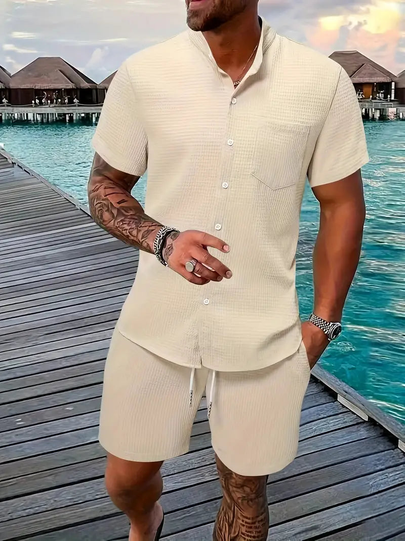 Gareth® | Waffle Casual Set