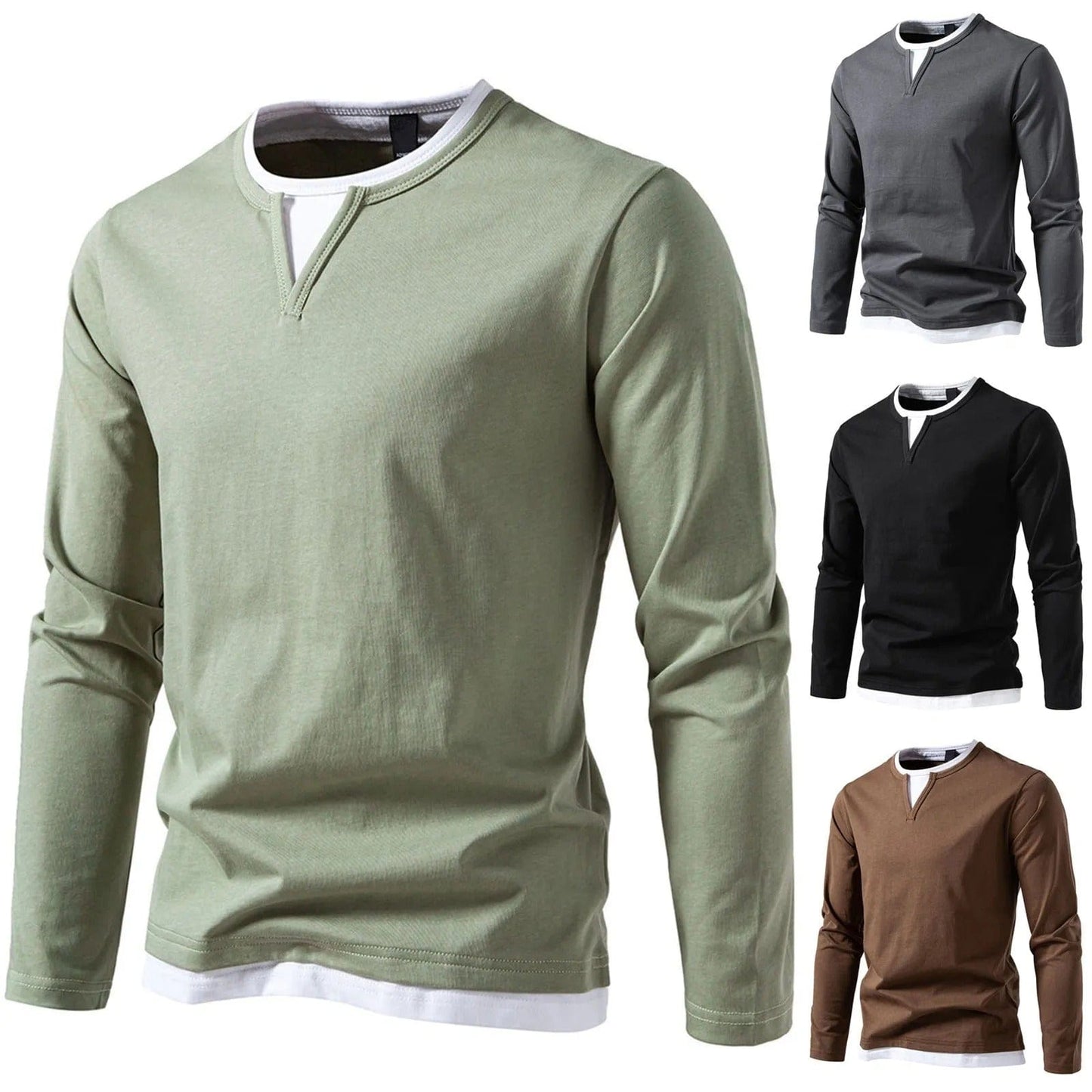 Hugo® | Long sleeve henley
