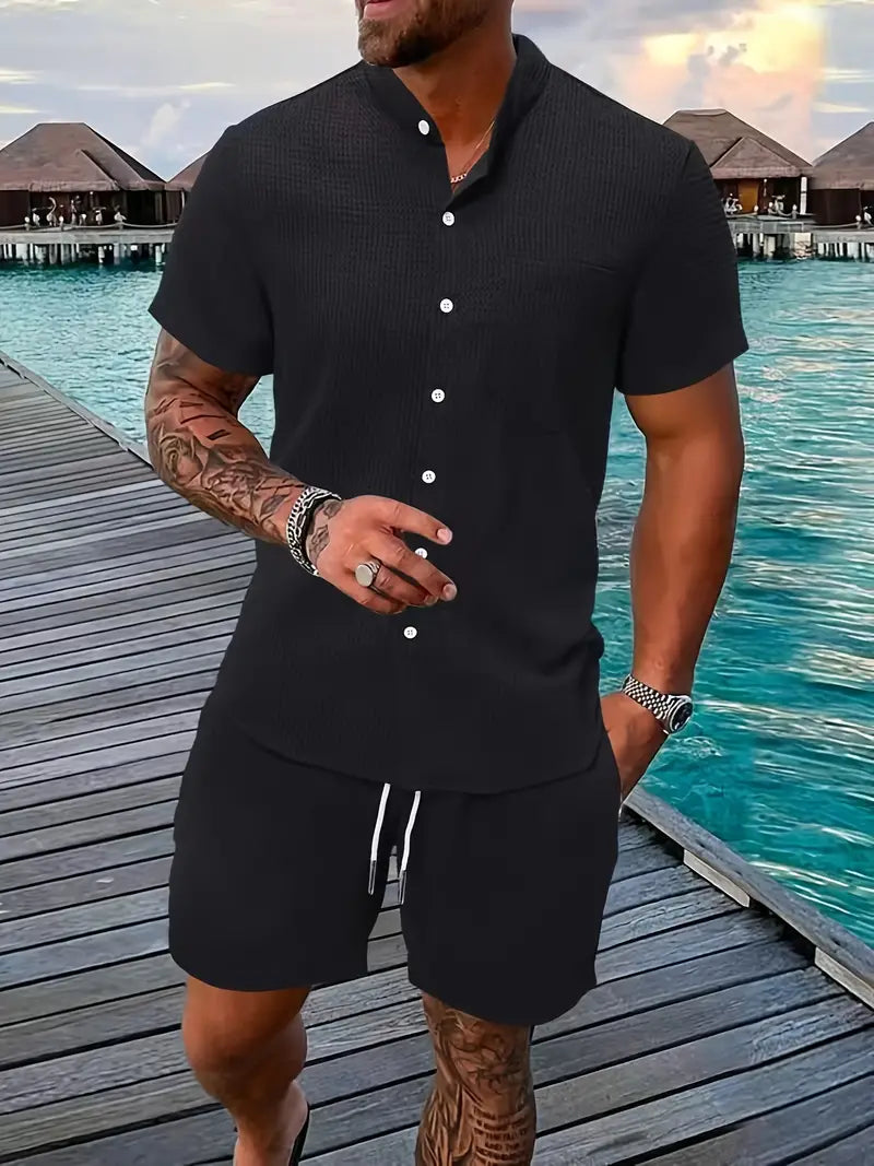 Gareth® | Waffle Casual Set