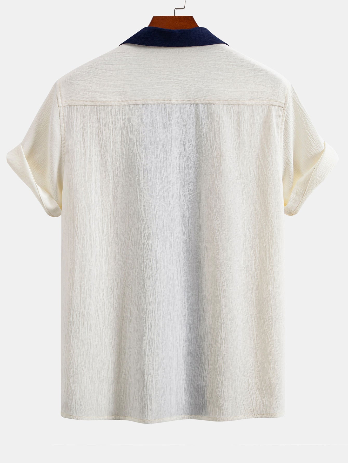 Xenofonte® | Textured Contrast Cuban Shirt