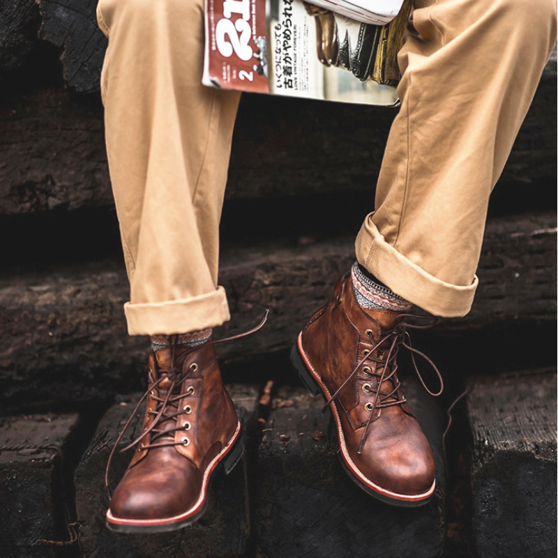 Marcelino® | Handcrafted Genuine Leather Boots