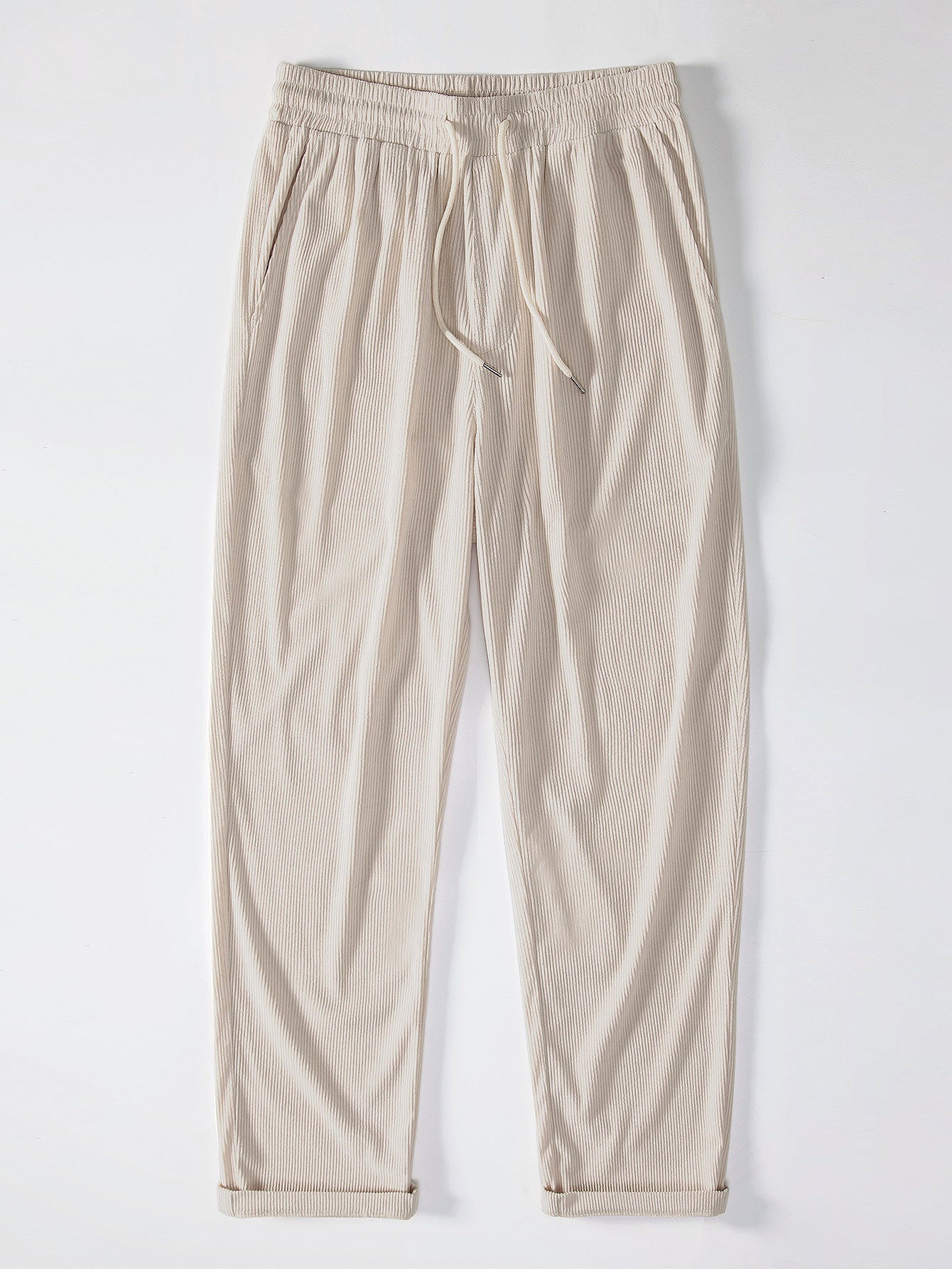 Bernardo® | Corduroy Button Up Short Sleeved Shirt & Straight Leg Corduroy Pants