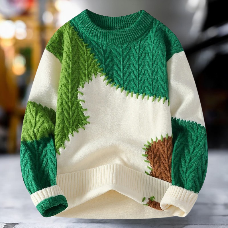 Alberto® | Warm, thick wool sweater
