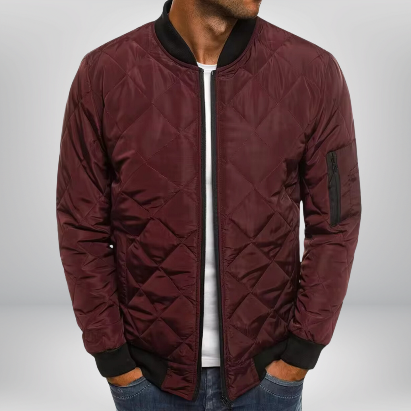 Pablo® | Quilted Bomber Jacket