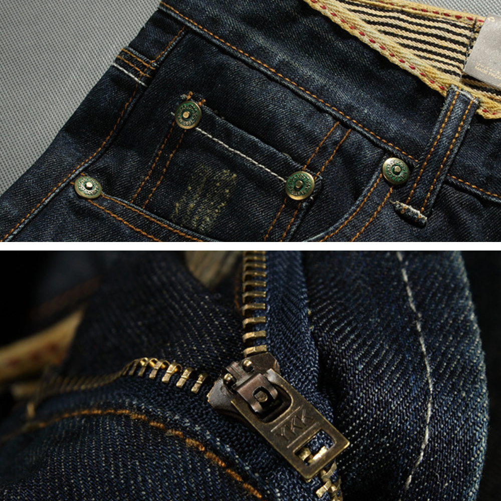 Adalgiso® | Ridge Distressed Denim Shorts