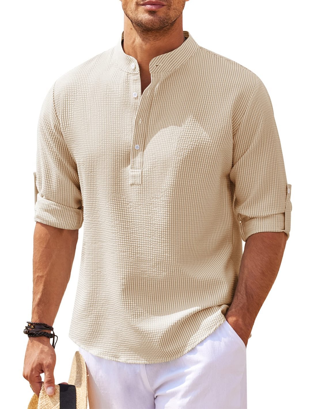 Barnaby® | Casual Summer Shirt Long Sleeves