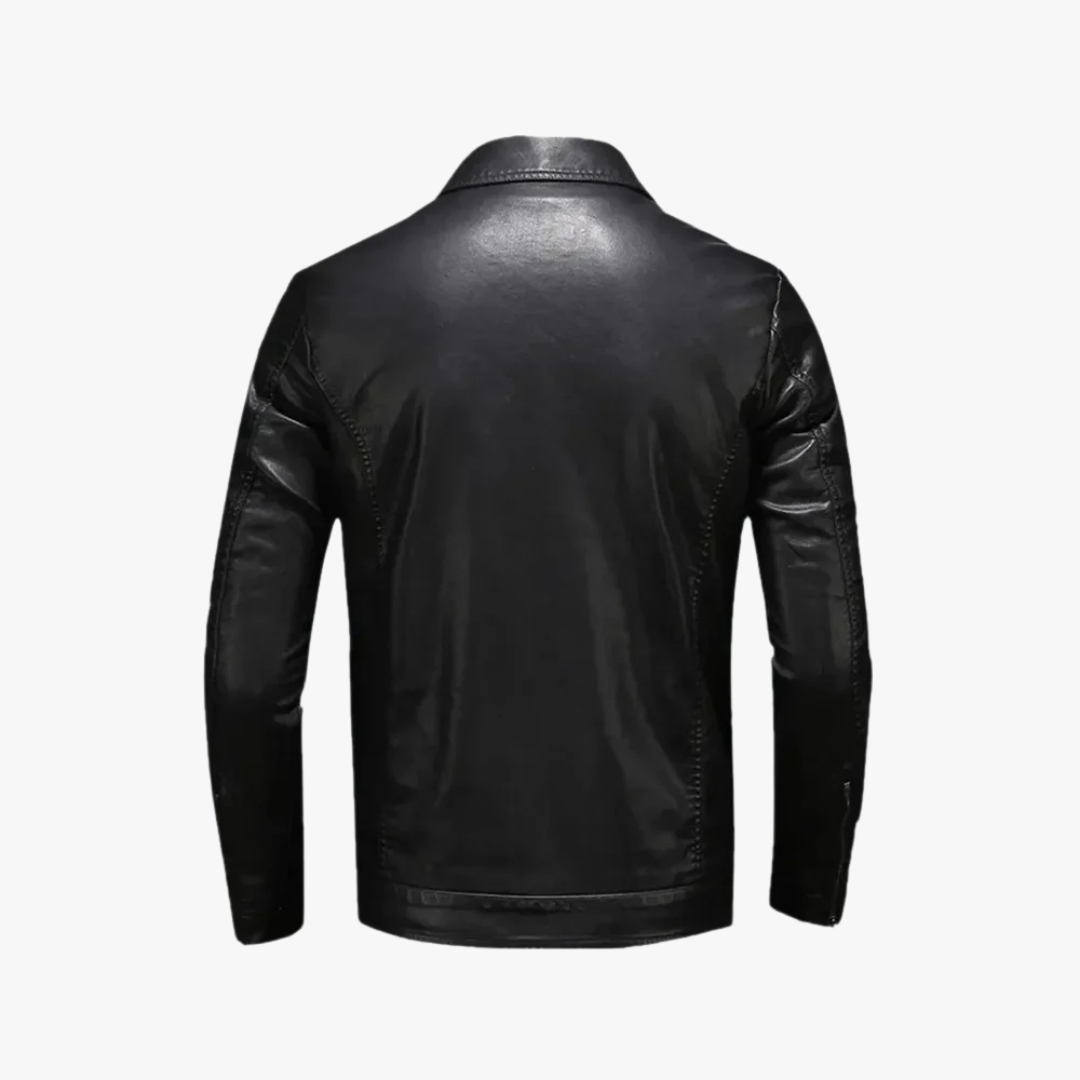 Cole® | Leather Bomber Jacket