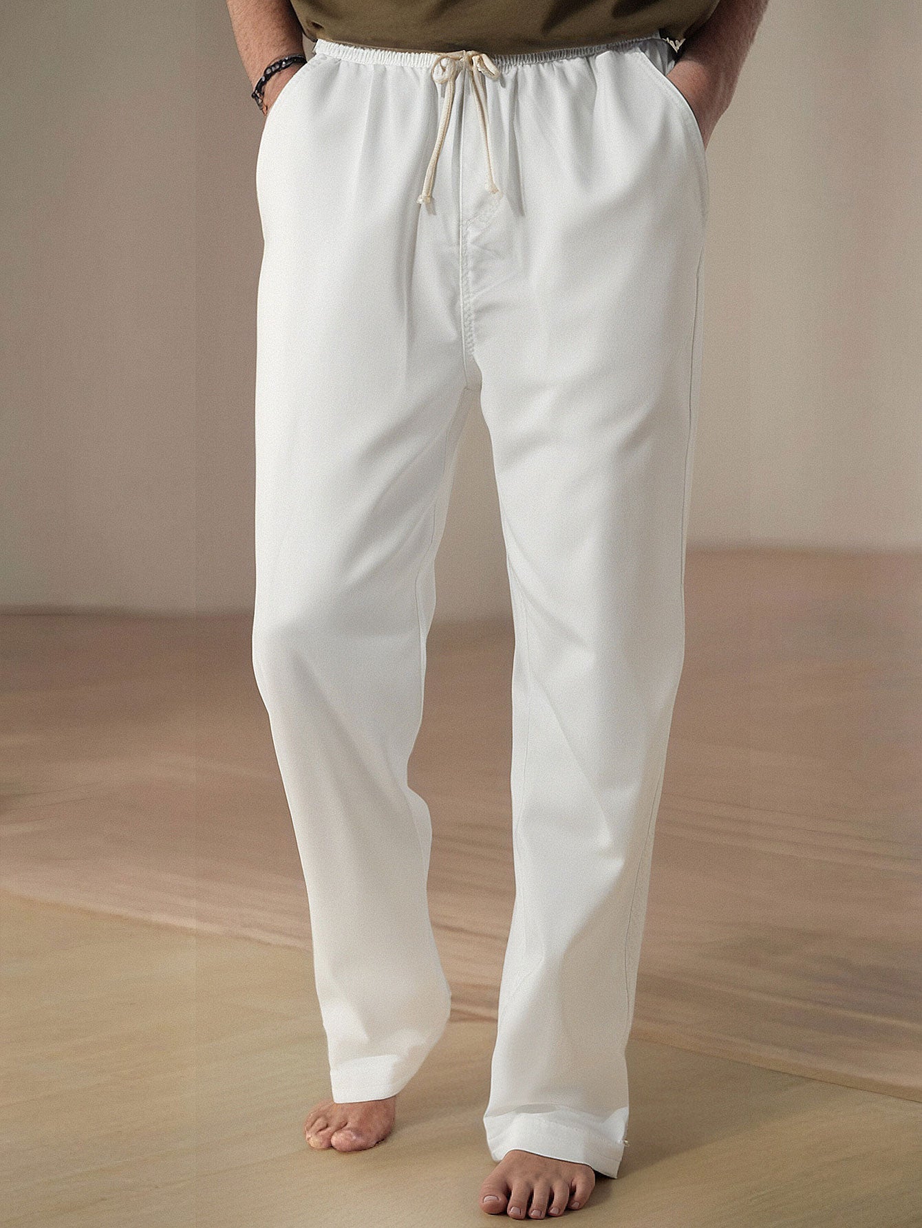 Filemón® | Straight Leg Linen Pants